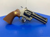 1976 Colt Python .357 Mag 4" *GORGEOUS ROYAL BLUE FINISH!* Awesome Revolver