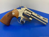 1969 Colt Python .357 Mag Nickel 4" *LEGENDARY COLT SNAKE SERIES!*