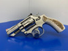 1980 Smith Wesson 66-1 .357 Mag Bright Stainless 2.5" * GENUINE STAG GRIPS*