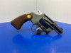 1978 Colt Detective Special .32 Colt New Police Blue 2"*AMAZING REVOLVER*