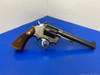 1952 Smith Wesson pre-14 .38 S&W Blue 6" *EARLY PINNED BARREL*