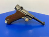 1920 Mauser Luger P08 9mm Blue 4" *ALL SERIALS MATCHING EXAMPLE*