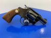 1967 Colt Cobra .38 Spl. Blue 2" *STUNNING 1ST ISSUE MODEL!* Amazing Find