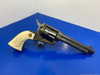 2007 Colt Single Action Army .45 Blue 5.5" *MASTER SCULPTED ELEPHANT IVORY*