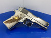 1990 Colt Officers ACP 45acp BREATHTAKING Bright Stainless *Truly Gorgeous*