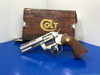 1981 Colt Python .357 Mag Nickel 4" *ULTRA RARE & DESIRABLE NICKEL FINISH*