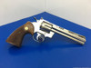 1973 Colt Python .357 Mag 6" *HIGHLY DESIRABLE NICKEL MODEL!* Gorgeous!