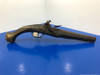 Black Powder Flintlock Pistol 8 3/4" *GORGEOUS ANTIQUE PISTOL!*