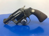 1971 Colt Cobra .38 Spl Blue 2" *EXCELLENT 1st ISSUE MODEL REVOLVER!*