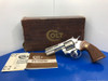 1979 Colt Python RARE NICKEL MODEL 4"*Absolutely Breathtaking Example*