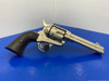 1900 Colt Single Action Army .45colt Nickel *GORGEOUS WOLF & KLAR ENGRAVED*