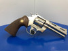 1963 Colt Python Nickel *ABSOLUTELY EXTRAORDINARY EARLY GENERATION EXAMPLE*