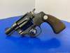 1968 Colt Detective Special .38 Special Blue 2" *SECOND ISSUE MODEL*