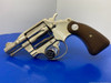 1969 Colt Cobra .38 Special Nickel 2" *GORGEOUS 1ST ISSUE MODEL* Awesome