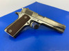 1952 Colt Super 38 .38 Super Blue 5" *ULTRA RARE COLT* Excellent Example