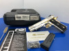 1993 Taurus PT1911 AR .38 Super Stainless 5" *STUNNING GOLD ACCENTS*