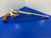 RARE 1980 Colt NICKEL 3rd Generation Single Action Army Buntline 12"