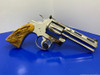 1988 Colt Python .357 Mag 4" *STUNNING BRIGHT STAINLESS FINISH*