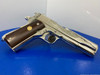 Colt 1911 WWII Pacific Theater Commemorative .45 ACP Nickel 5" *STUNNING!*