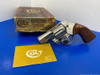 1977 Colt Detective Spl .38 Spl Nickel 2" *SECOND ISSUE MODEL*