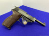 1944 BFY 44 Mauser P38 9mm Blue 4.9" * MARKED WWII PRODUCTION PISTOL*