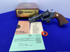 1977 Colt Diamondback .38 Spl Blue 4" *ICONIC SNAKE SERIES REVOLVER!*