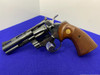 1977 Colt Python .357 Magnum Blue 6" *KING OF THE COLT SNAKE REVOLVERS*