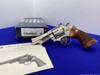 Smith Wesson 57 .41 Mag Nickel 4" *FULL TARGET MODEL REVOLVER!*