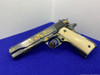 1946 Colt Government 45acp Blue *GORGEOUS IVORY & SCROLL MASTER ENGRAVED*