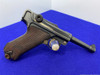 DWM Luger .30 Luger Blue 4" *BEAUTIFUL COMMERCIAL LUGER PRODUCED BY DWM*