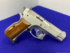 1989 Fratelli Tanfoglio TZ-75 9mm Stainless 4" *STAINLESS TZ-75 TANFOGLIO*