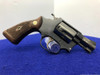 Smith Wesson 37 Airweight .38 Special Blued *DESIRABLE FLAT LATCH MODEL*