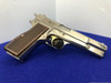 1980 Browning Hi Power 9mm Nickel *DESIRABLE NICKEL MODEL w/ Red Back Grips