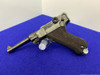 1941 Mauser P.08 Luger 9mm Blue 4" *BEAUTIFUL WWII ERA GERMAN PISTOL*