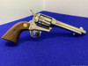 1988 Colt Single Action Army .45 LC 5 1/2" *GORGEOUS NICKEL FINISH MODEL* 