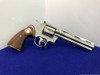 1981 Colt Python .357 Mag 6" *SCARCE NICKEL FINISH MODEL* Desirable piece 