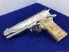 1991 Colt National Match *FLORAL SCROLL MASTER HAND ENGRAVED* Phenomenal