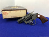 1982 Colt Agent LW .38 Spl Matte Black 2" *SECOND ISSUE "D" FRAME MODEL*