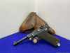 1917 Erfurt P.08 Luger 9mm Blue 4" *DESIRABLE GERMAN MADE WWI PISTOL* 