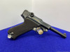 1917 Erfurt P.08 Luger 9mm Blue 4" *DESIRABLE GERMAN MADE WWI PISTOL* 