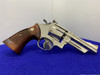 1979 Smith Wesson 27-2 .357 Mag 4" *STUNNING BRIGHT NICKEL FINSIH* Amazing