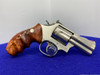 Smith Wesson 686-4 .357 Stainless 2 1/2" *HEAD TURNING WOOD GRIPS* Gorgeous