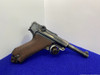 1916 ERFURT P08 Luger 9mm Blued *HISTORICAL NUMBERS MATCHING 4 DIGIT PISTOL