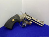 1981 Colt Python .357 Mag 4" *RARE & DESIRABLE E-NICKEL FINISH* Ultra Rare 