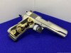 Colt Government MKIV .45acp 5" *BREATHTAKING BRIGHT STAINLESS* Awesome Colt