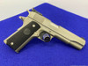 2001 Colt M1991A1 Series 80 .45 ACP Stainless 5" *LARGE ROLLMARKED SLIDE*