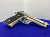 Beretta 92FS 9mm Para Stainless 4 3/4" *CLASSIC ITALIAN SEMI AUTO PISTOL* 