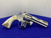 1984 Colt Python .357 Magnum 4" *BREATHTAKING BRIGHT STAINLESS*