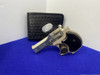 High Standard Derringer .22 Mag Nickel 3.5" *GORGEOUS POCKET PISTOL*
