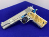 Colt Government .45 ACP Master Cattle Brand Hand Engraved *1 OF ONLY 50* 